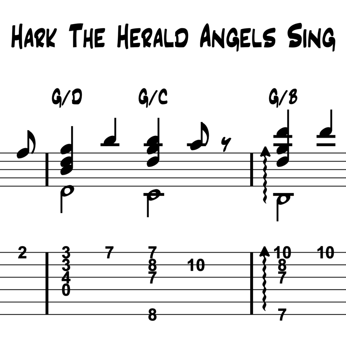 Hark! The Herald Angels Sing (PDF Transcription)