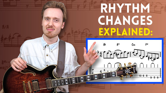 The Secret To Rhythm Changes on Guitar: Triads