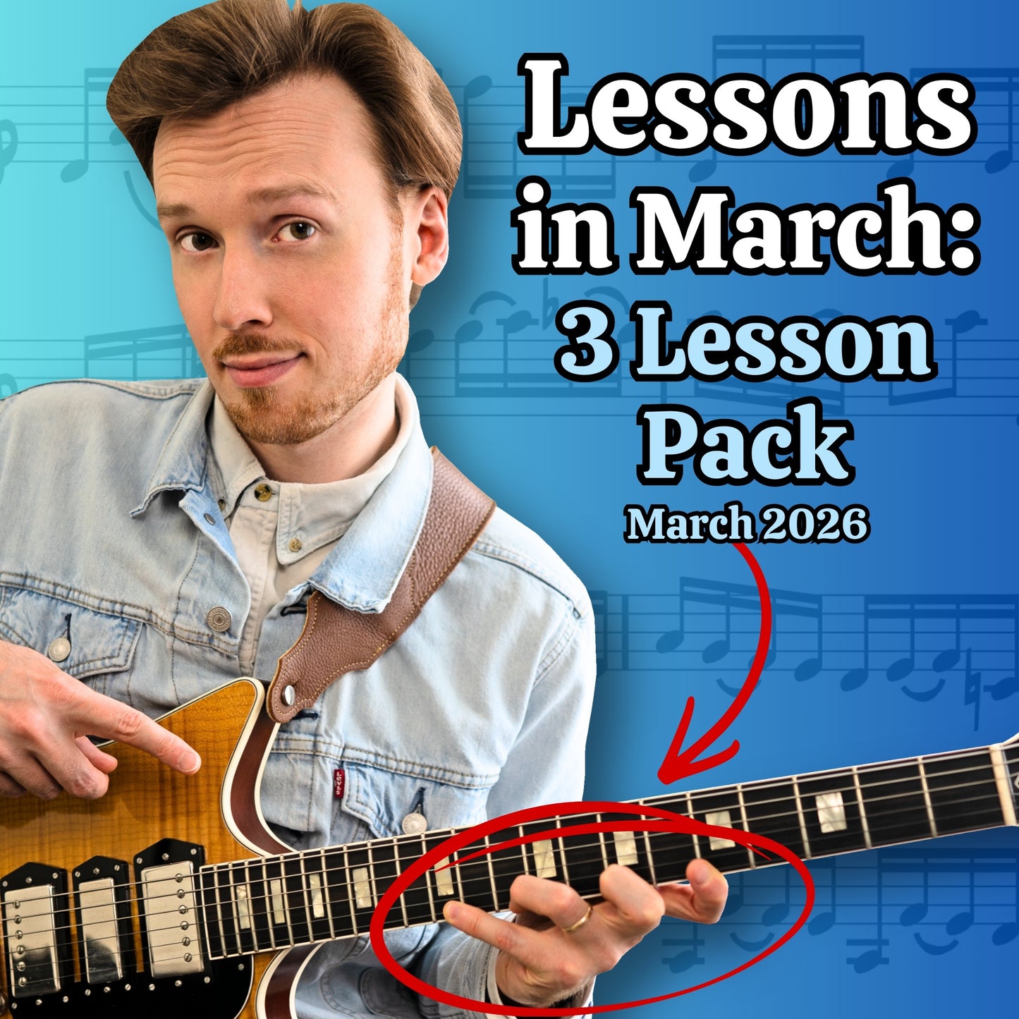 3 Pack Of 1-On-1 Lessons: MARCH 2026