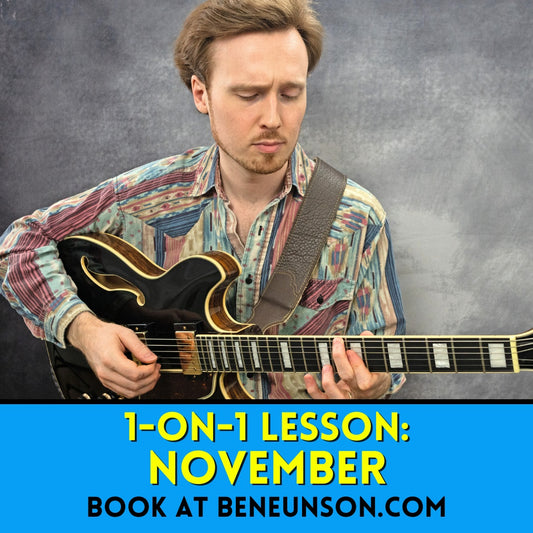 1-on-1 Lesson (November)